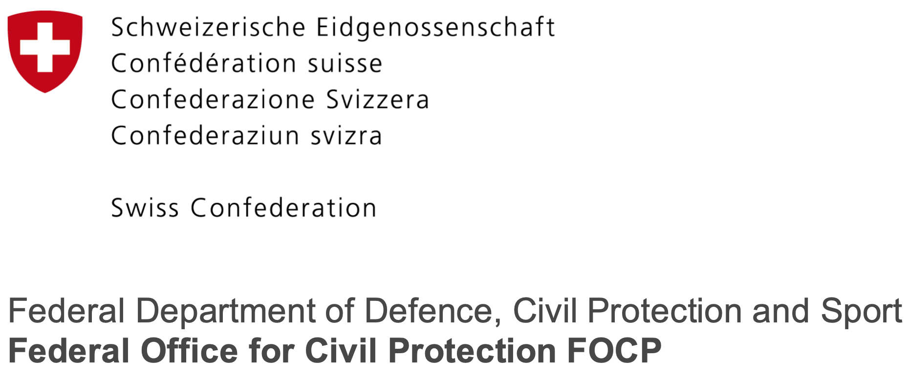 Logo Federal Office for Civil Protection (FOCP)
