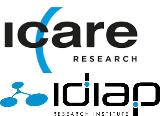 Logos Idiap und ICARE